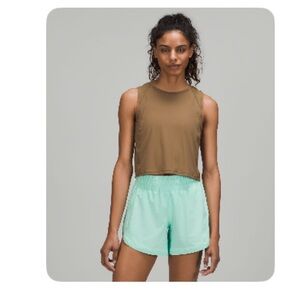 Lululemon sculpt cropped tank top